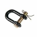 Double Hh Mfg Double HH Utility Clevis, 5/8 in, 6500 lb Working Load, 2 in L Usable, Painted 24066